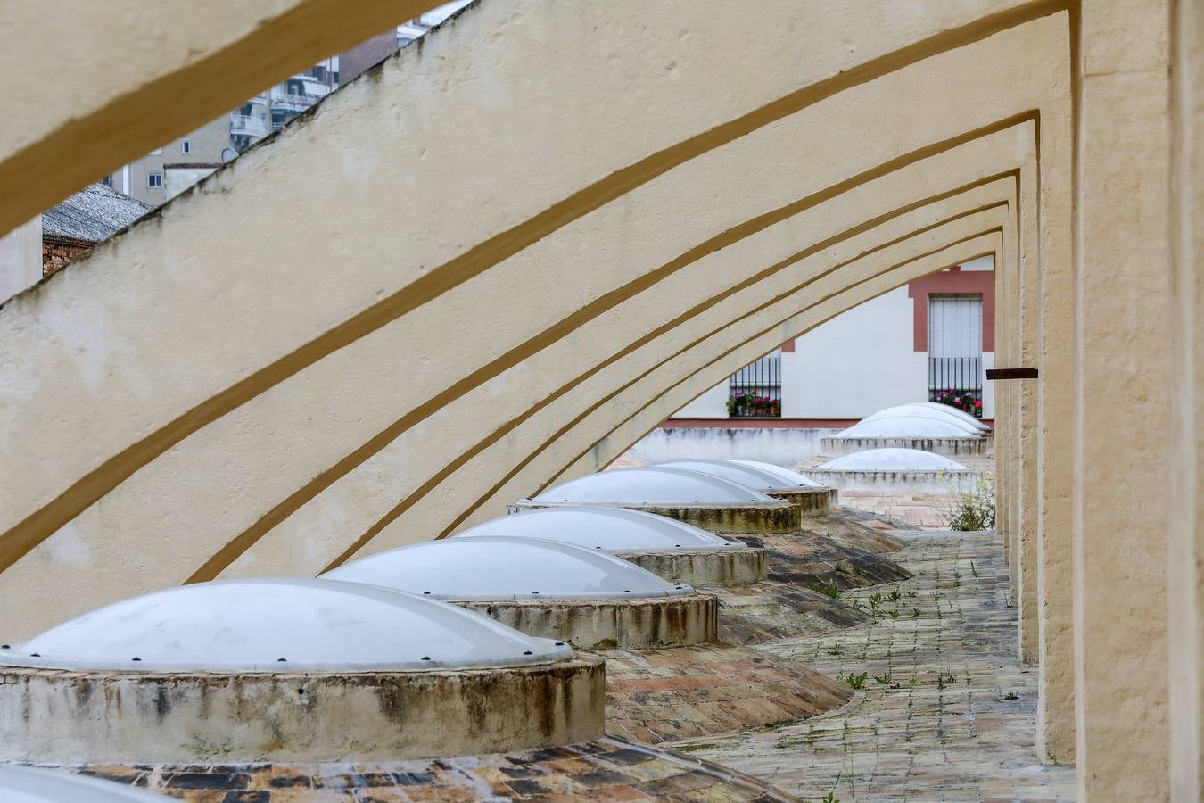 Techos de la Fábrica de Artillería de Sevilla