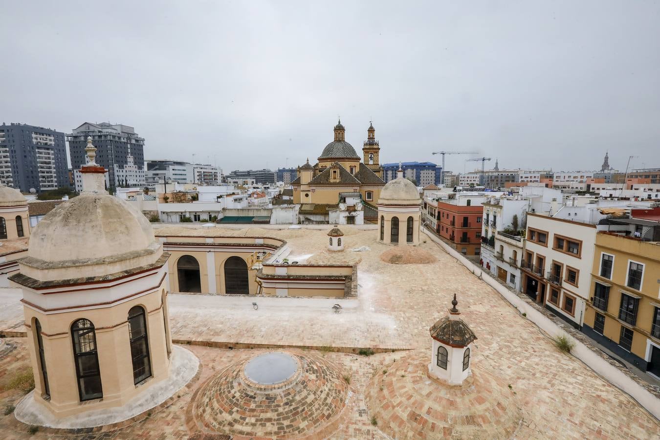 Techos de la Fábrica de Artillería de Sevilla