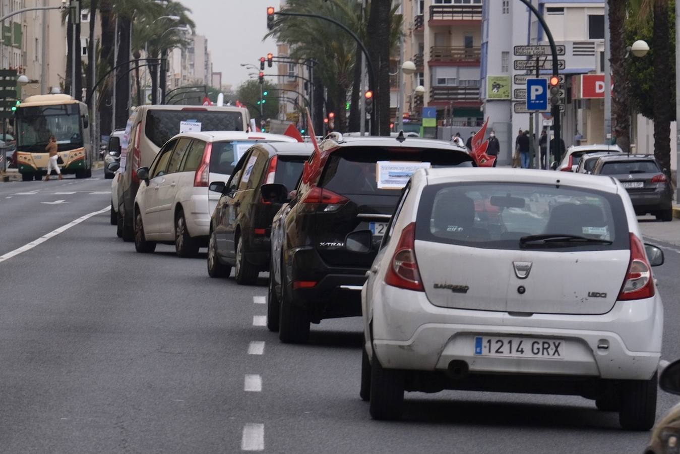 FOTOS: Airbus colapsa Cádiz con sus protestas