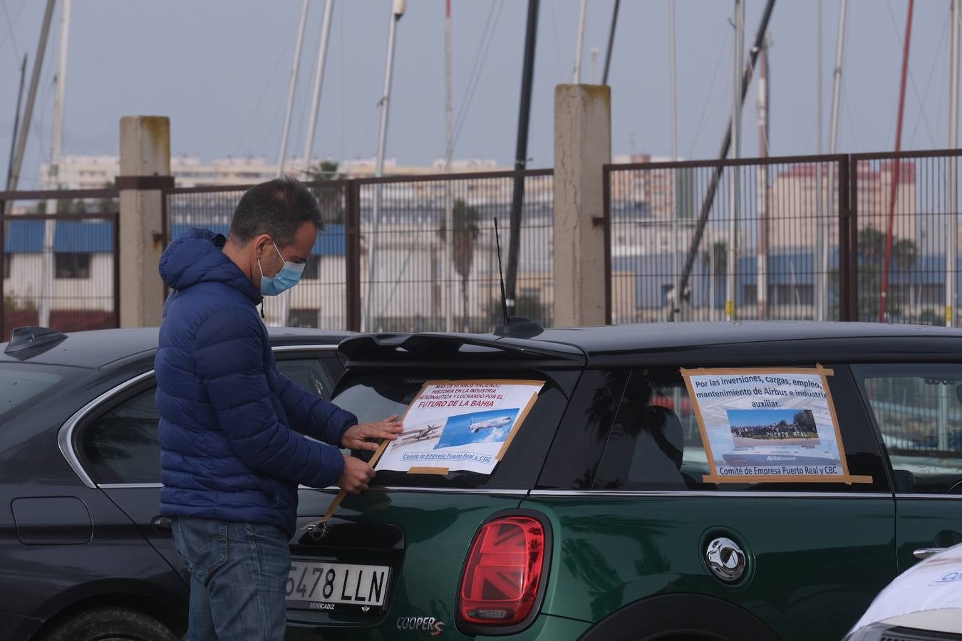 FOTOS: Airbus colapsa Cádiz con sus protestas