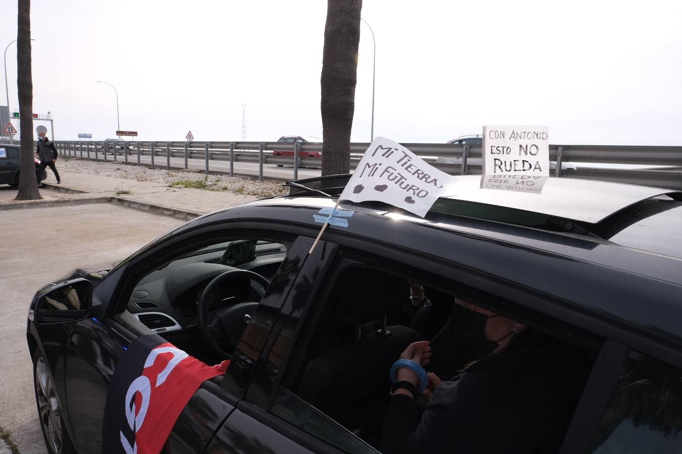 FOTOS: Airbus colapsa Cádiz con sus protestas