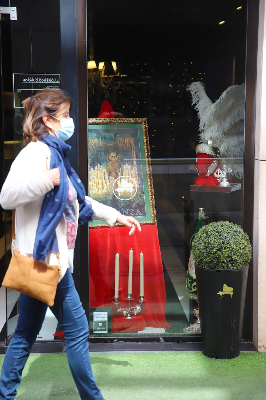 La Semana Santa de Córdoba, en los escaparates