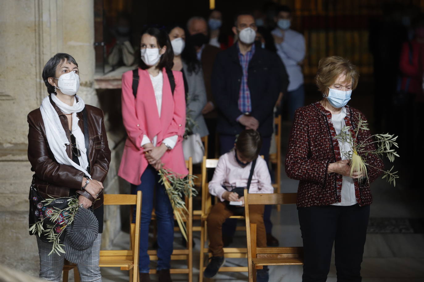 La Misa de Palmas en la Santa Iglesia Catedral de Córdoba, en imágenes