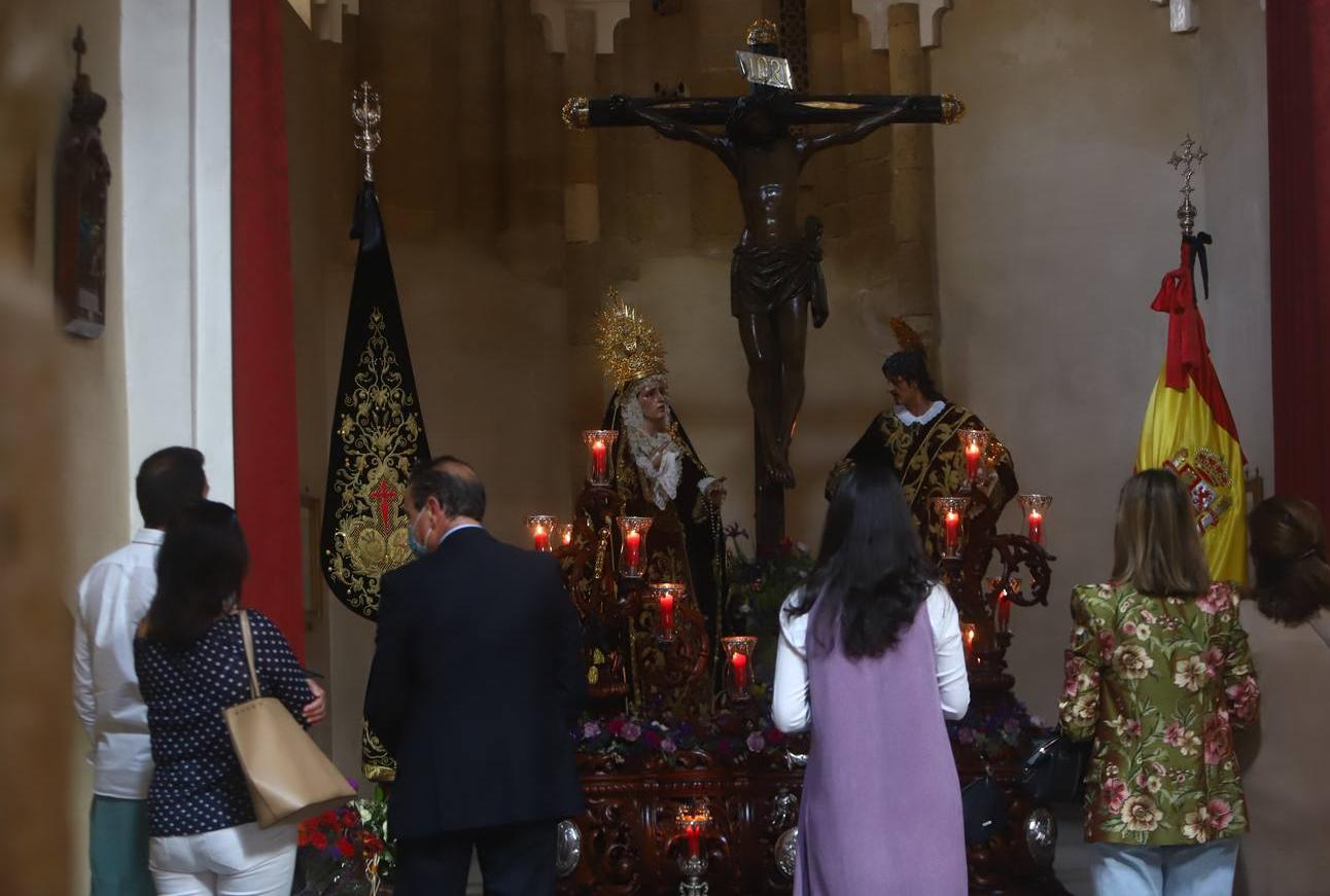 Semana Santa de Córdoba 2021 | Las imágenes de Las Penas en el Domingo de Ramos