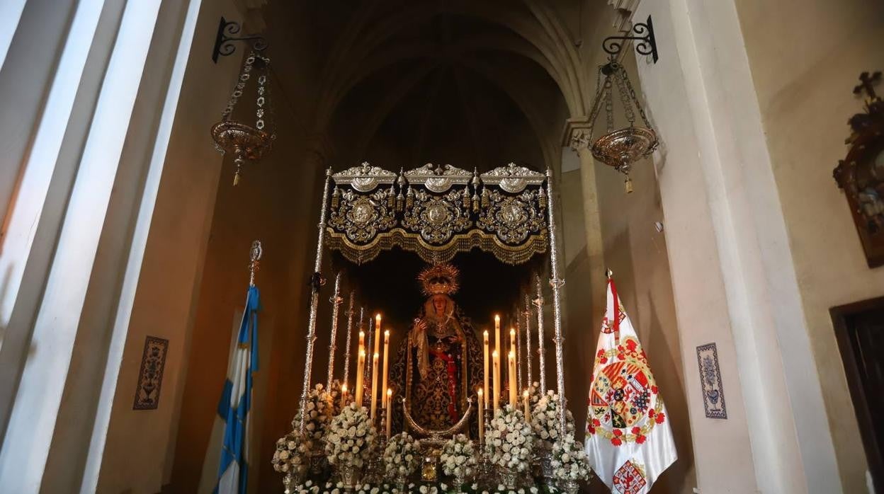 Semana Santa de Córdoba 2021 | Las imágenes de Las Penas en el Domingo de Ramos