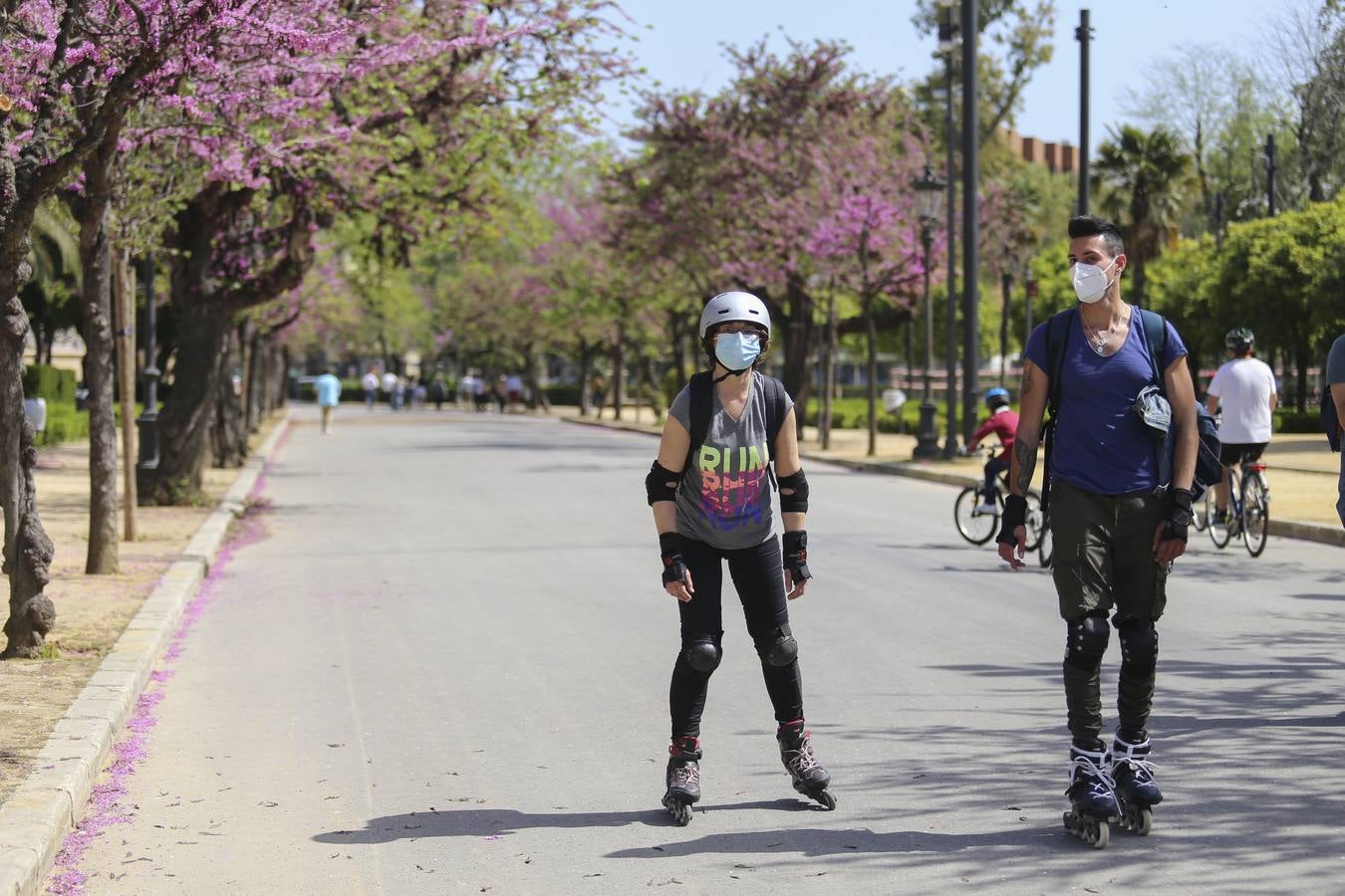 Los sevillanos aprovecharon para disfrutar de una Semana Santa 'alternativa'