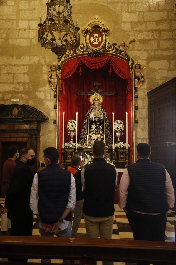 Semana Santa de Córdoba 2021 | Las imágenes de la Sentencia el Lunes Santo