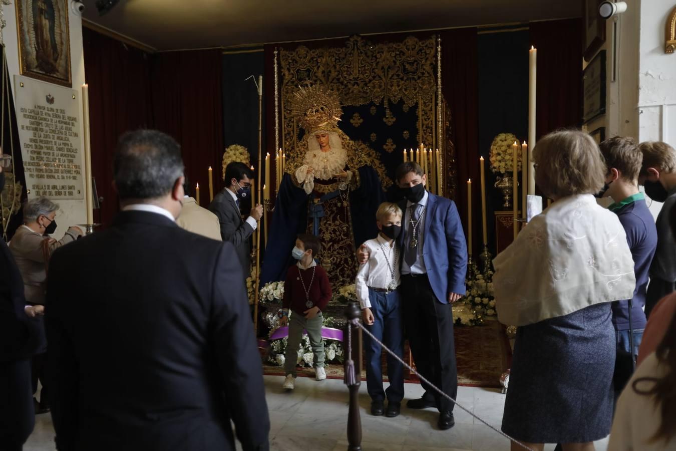 Semana Santa de Sevilla 2021: las imágenes de las Aguas en el Lunes Santo