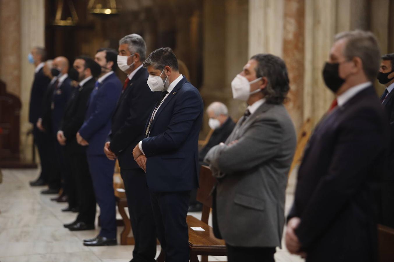 Semana Santa Córdoba 2021| Las imágenes del acto de las cofradías de Martes Santo en la Catedral