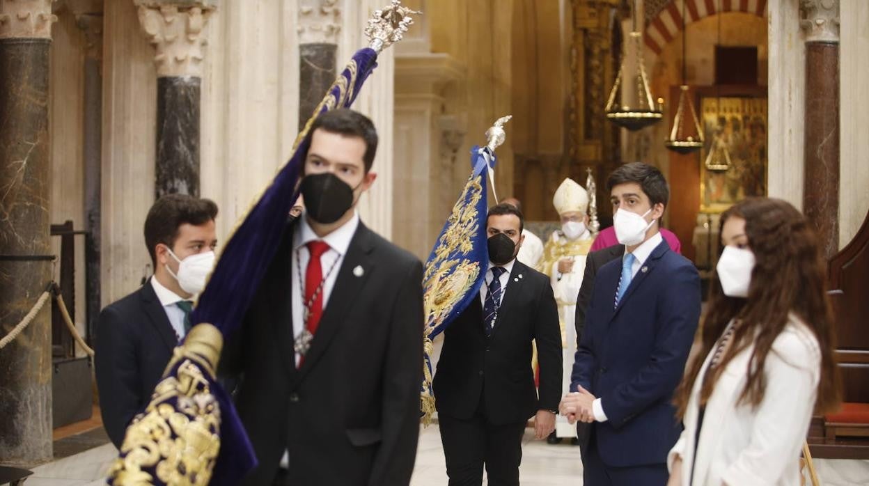 Semana Santa Córdoba 2021| Las imágenes del acto de las cofradías de Martes Santo en la Catedral