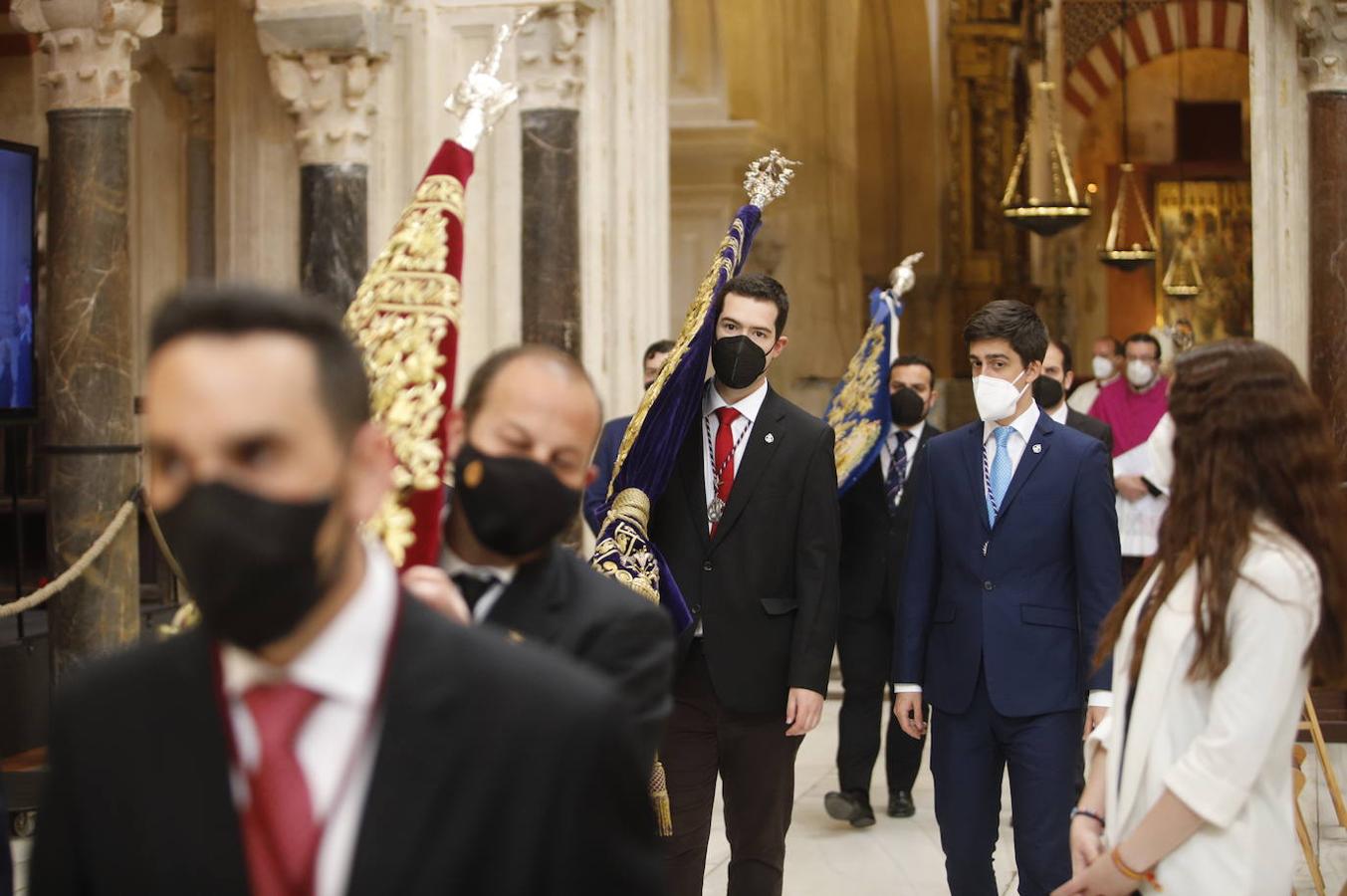 Semana Santa Córdoba 2021| Las imágenes del acto de las cofradías de Martes Santo en la Catedral