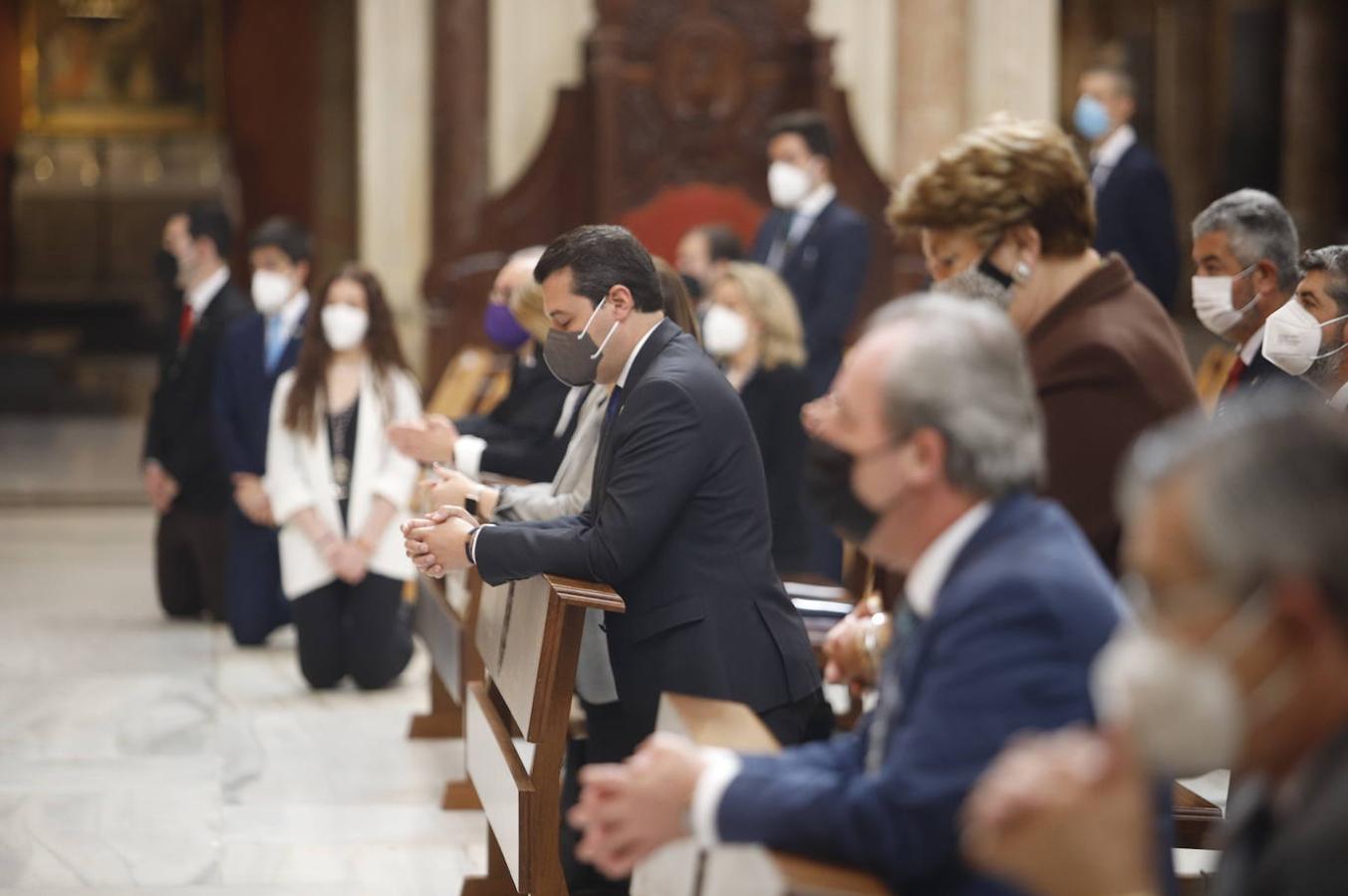 Semana Santa Córdoba 2021| Las imágenes del acto de las cofradías de Martes Santo en la Catedral