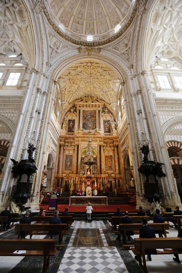 Semana Santa Córdoba 2021| Las imágenes del acto de las cofradías de Miércoles Santo en la Catedral