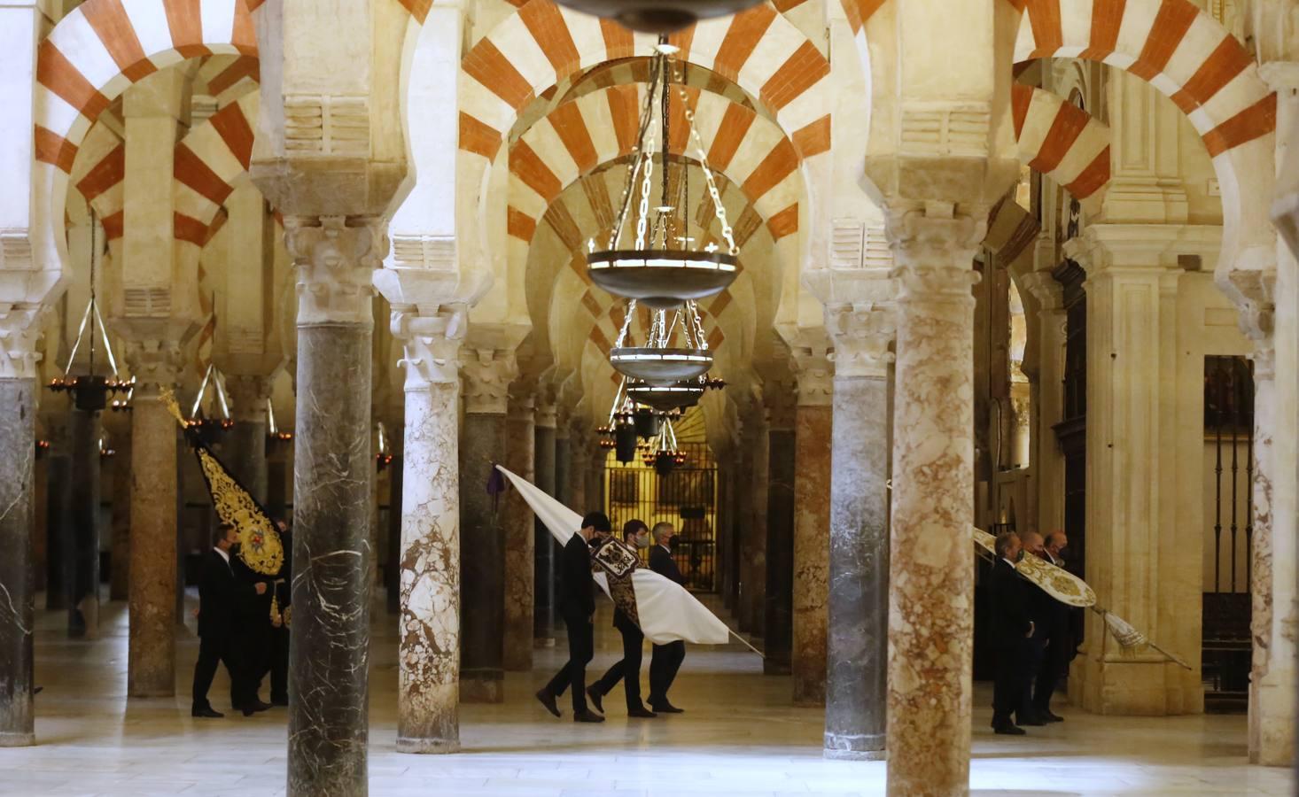 Semana Santa Córdoba 2021| Las imágenes del acto de las cofradías de Miércoles Santo en la Catedral