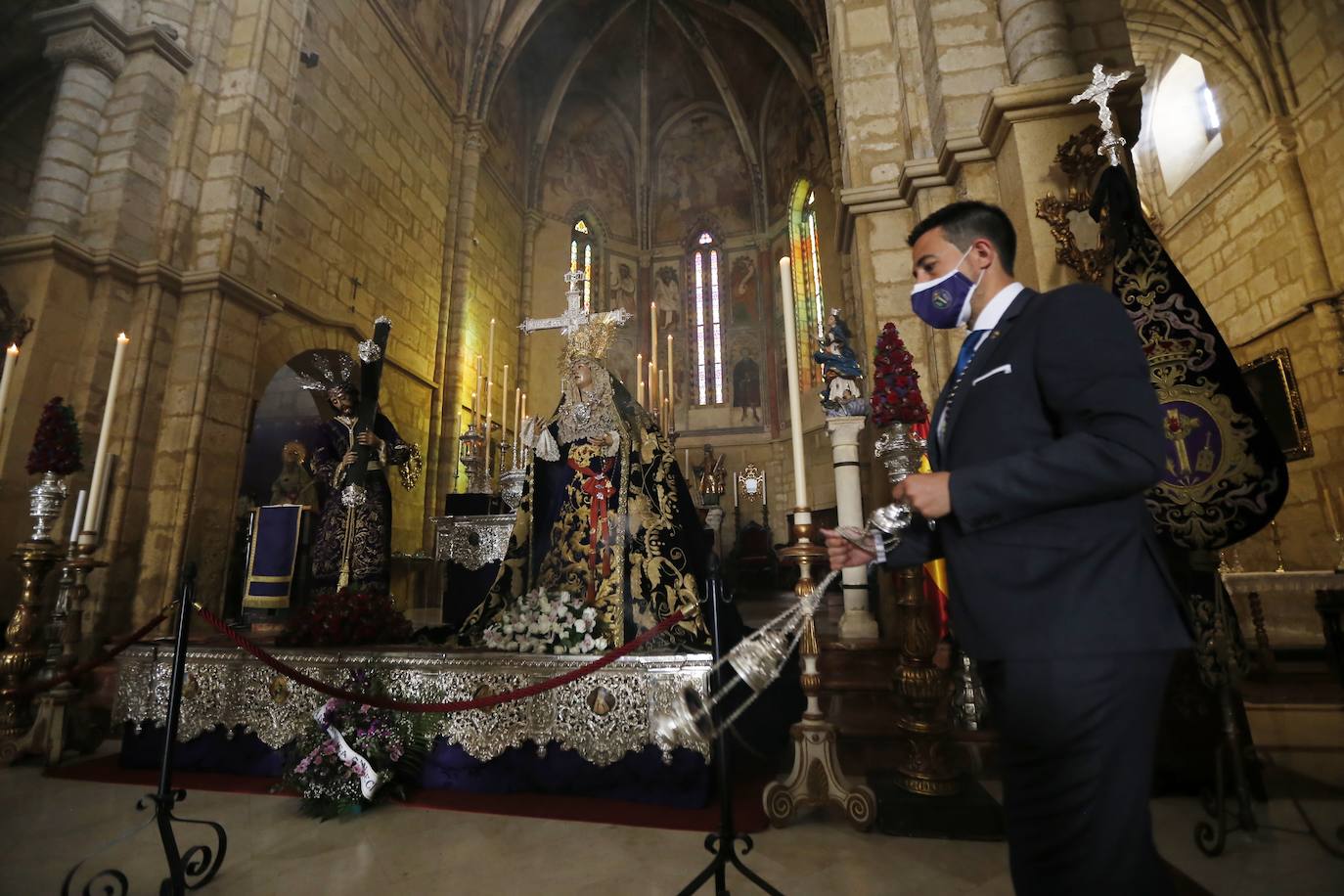 Semana Santa de Córdoba 2021 | Las imágenes del Calvario en el Miércoles Santo