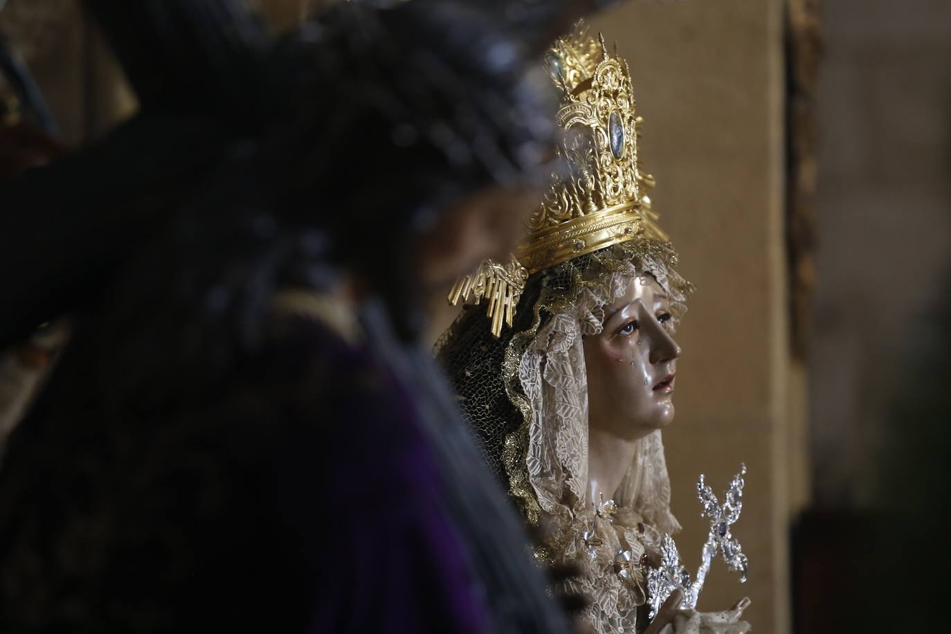 Semana Santa de Córdoba 2021 | Las imágenes del Calvario en el Miércoles Santo