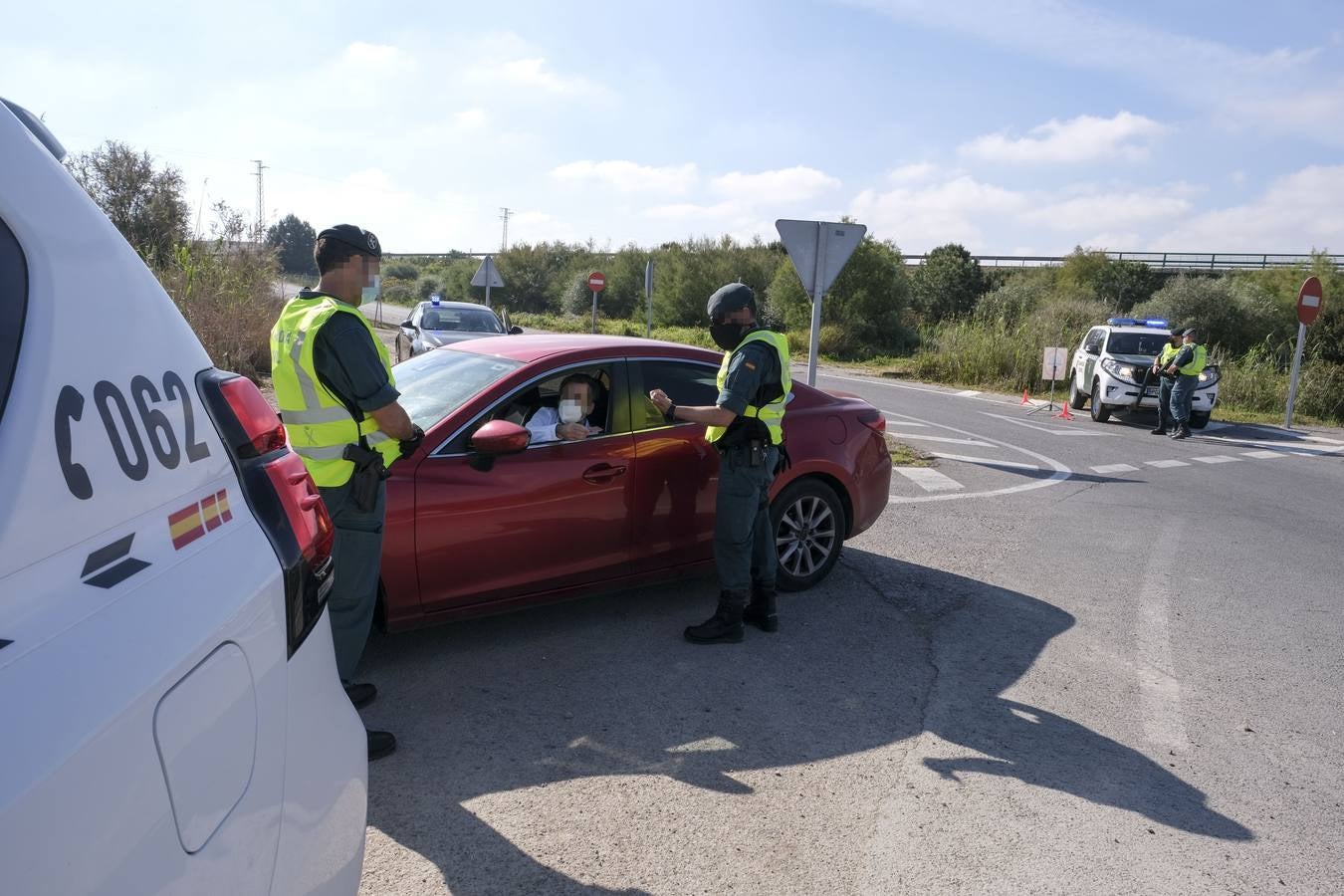 De patrulla con la Usecic de la Guardia Civil de Cádiz