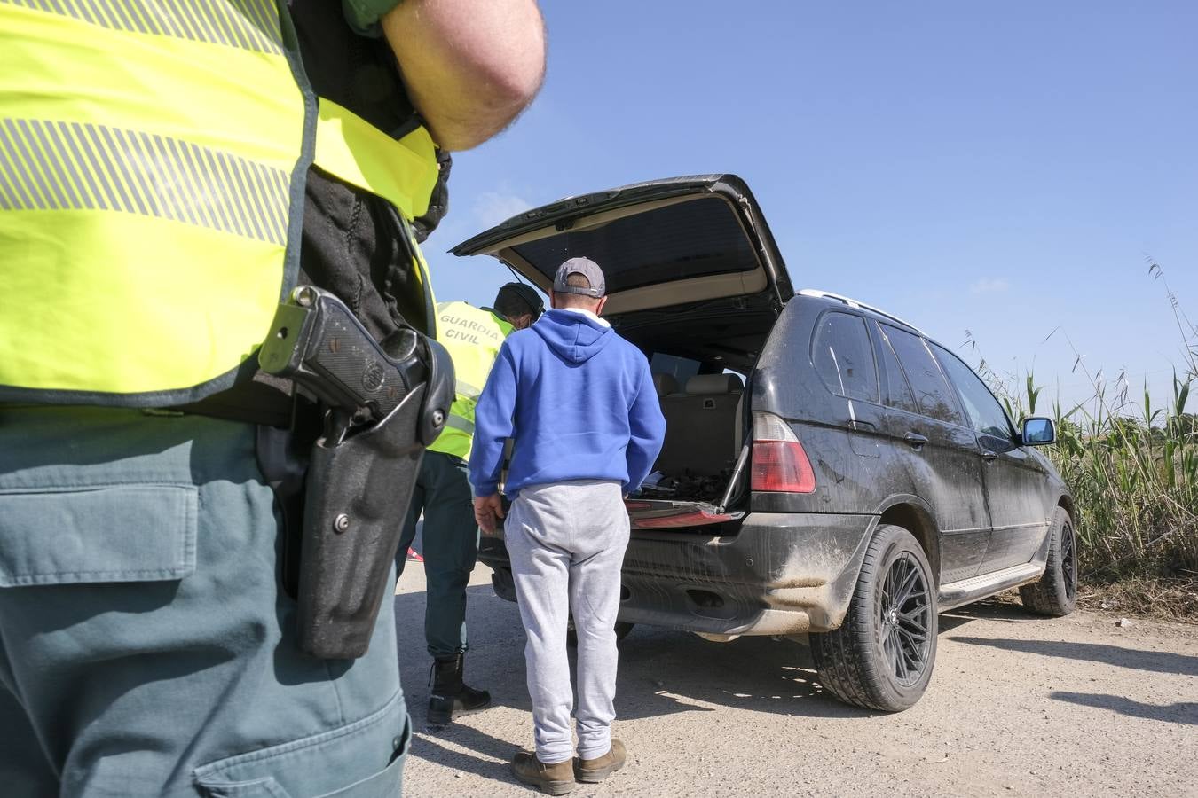 De patrulla con la Usecic de la Guardia Civil de Cádiz