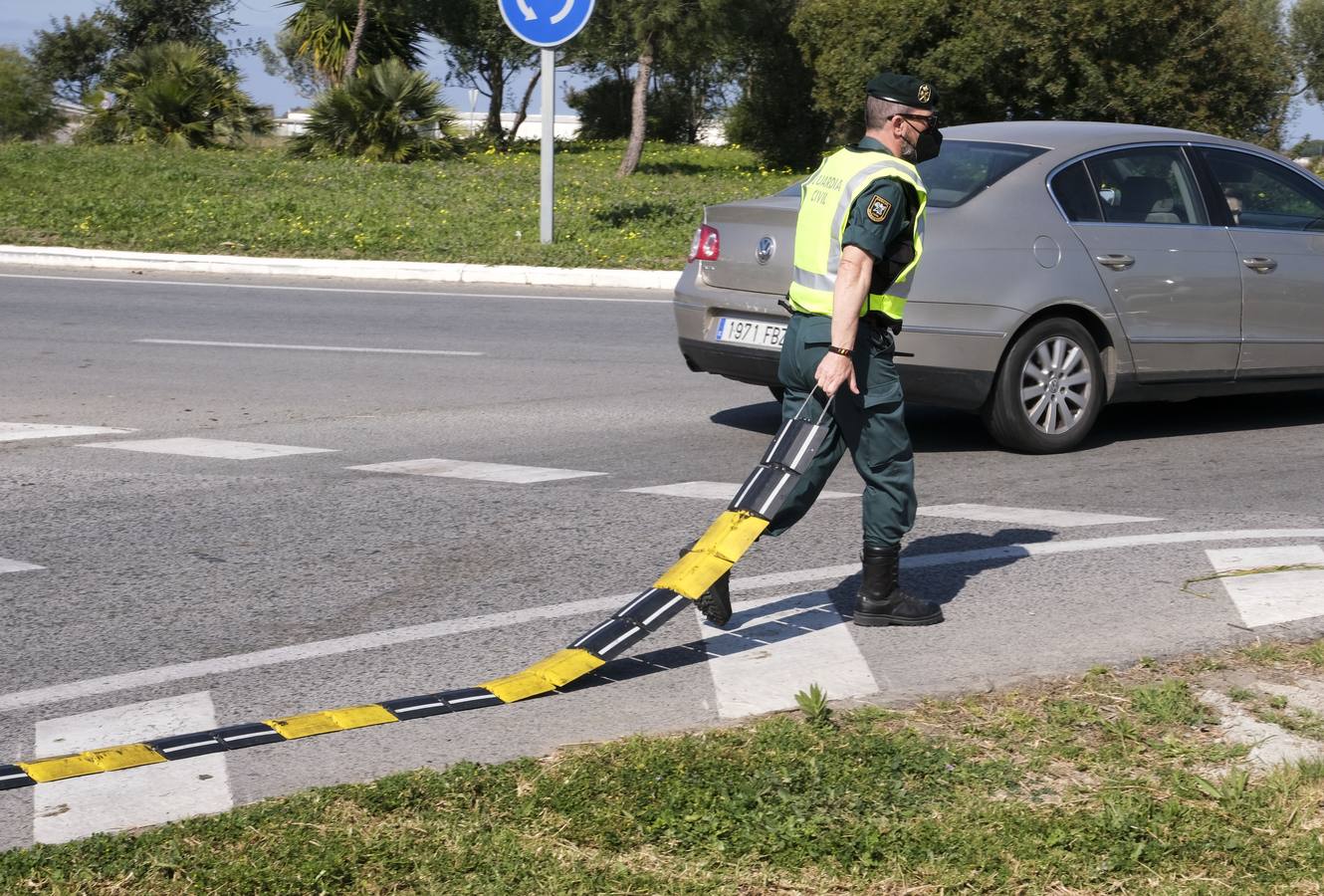 De patrulla con la Usecic de la Guardia Civil de Cádiz