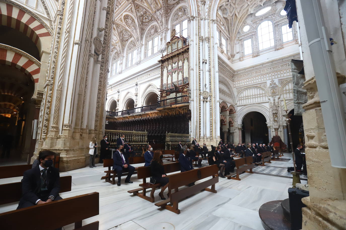 Semana Santa de Córdoba 2021 | Las imágenes del acto conjunto el Jueves Santo en la Catedral