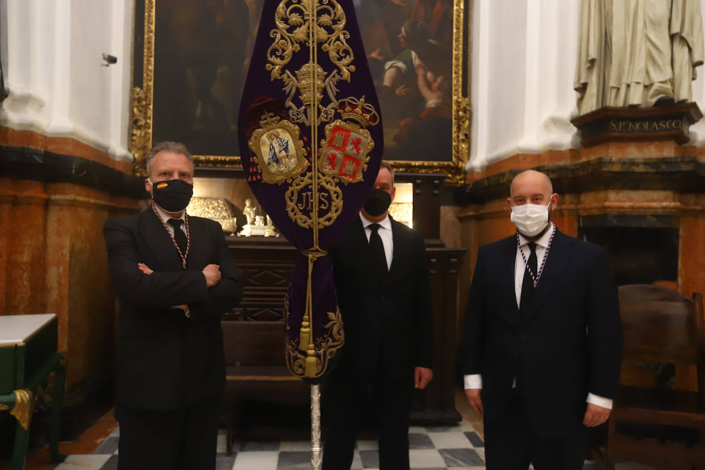 Semana Santa de Córdoba 2021 | Las imágenes del acto conjunto el Jueves Santo en la Catedral