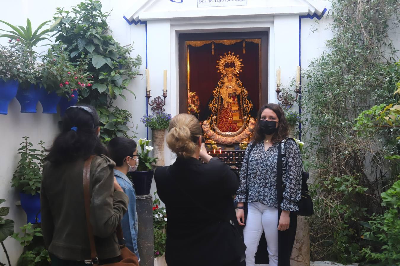 Los Patios de Córdoba del Jueves Santo, en imágenes