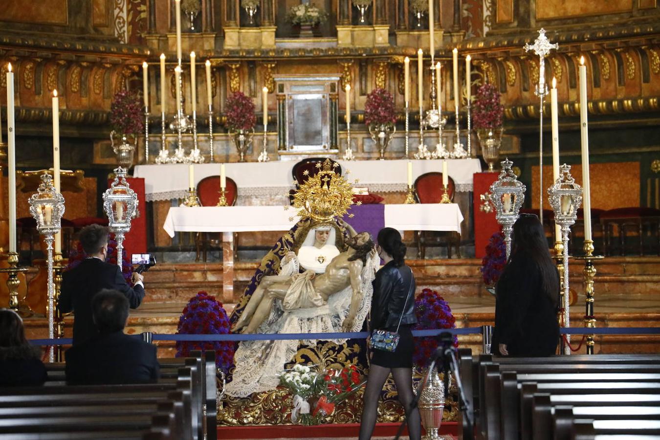 Semana Santa de Córdoba 2021 | Las imagenes de las Angustias el Jueves Santo