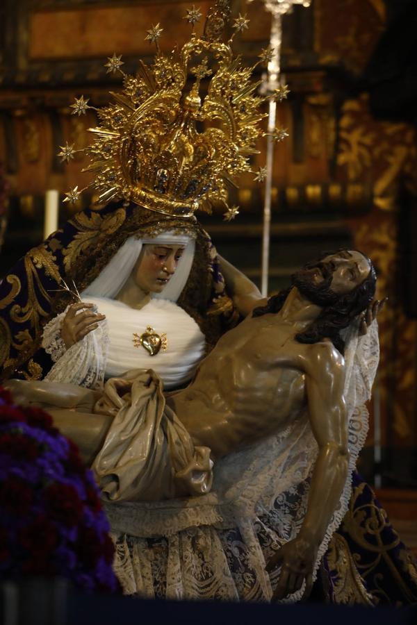 Semana Santa de Córdoba 2021 | Las imagenes de las Angustias el Jueves Santo