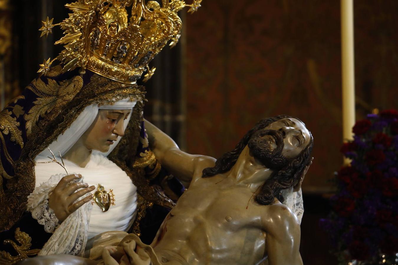 Semana Santa de Córdoba 2021 | Las imagenes de las Angustias el Jueves Santo