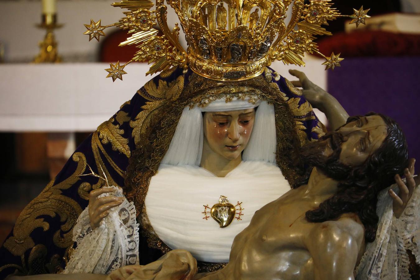 Semana Santa de Córdoba 2021 | Las imagenes de las Angustias el Jueves Santo