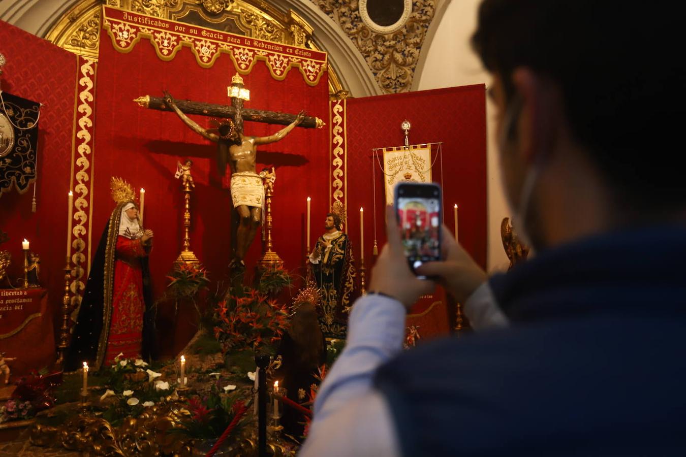 Semana Santa de Córdoba 2021 | Las imágenes del Cristo de Gracia el Jueves Santo