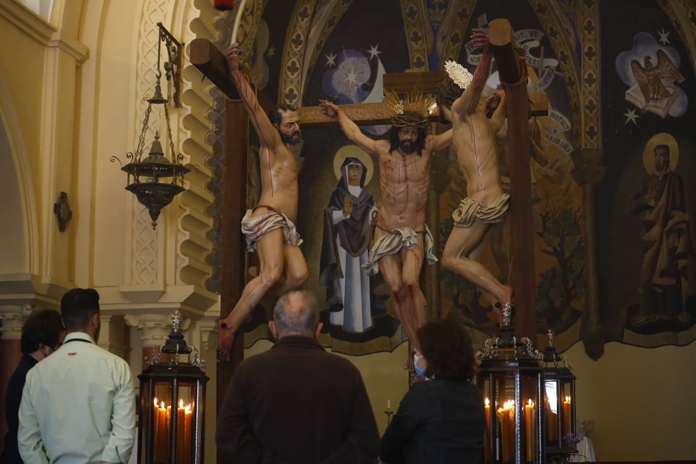 Semana Santa de Córdoba 2021 | Las imágenes de la Conversión en el Viernes Santo