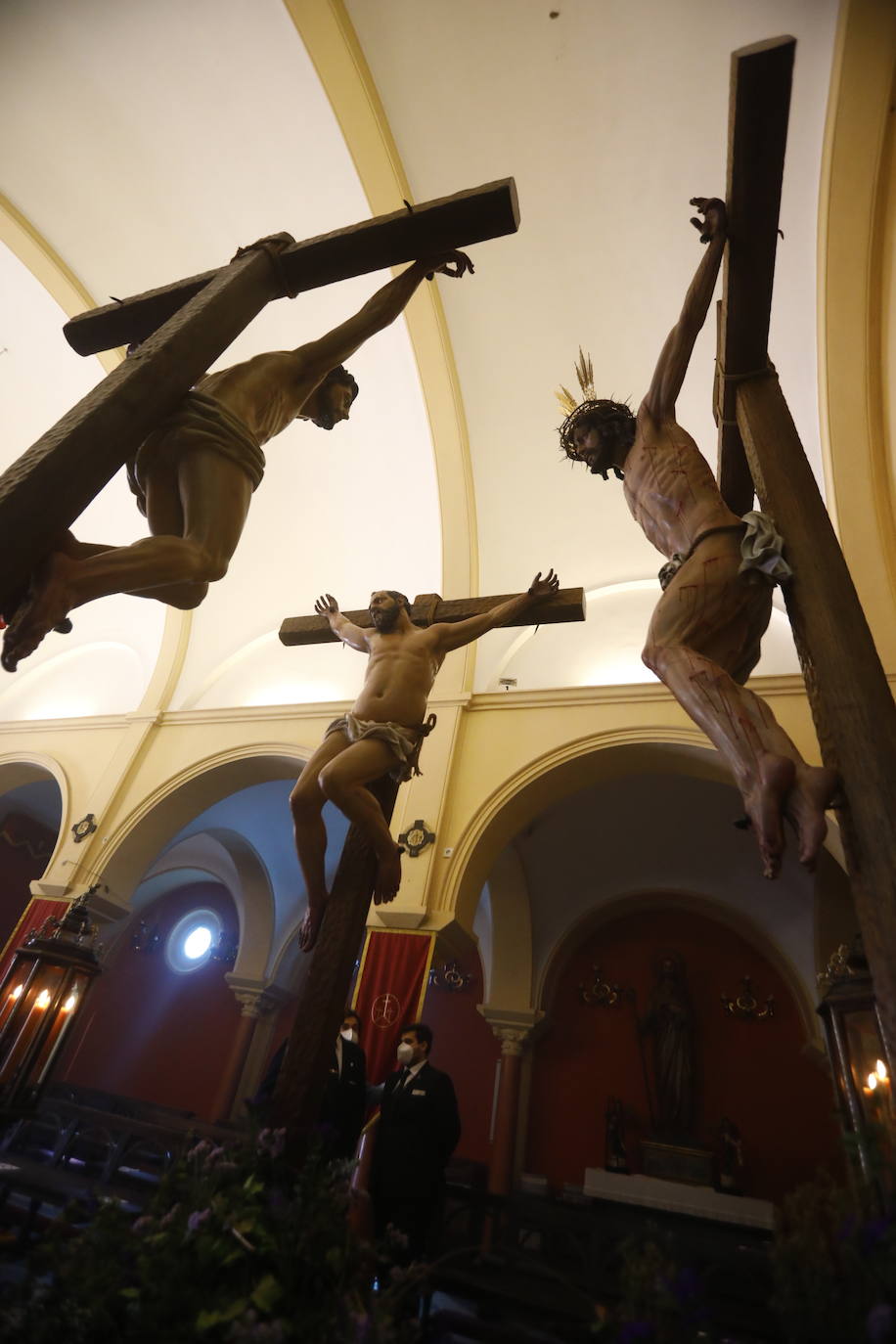 Semana Santa de Córdoba 2021 | Las imágenes de la Conversión en el Viernes Santo