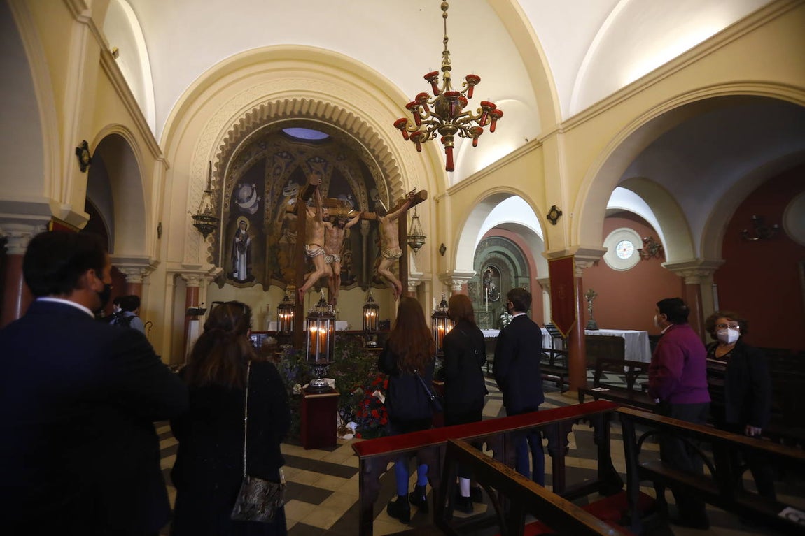 Semana Santa de Córdoba 2021 | Las imágenes de la Conversión en el Viernes Santo