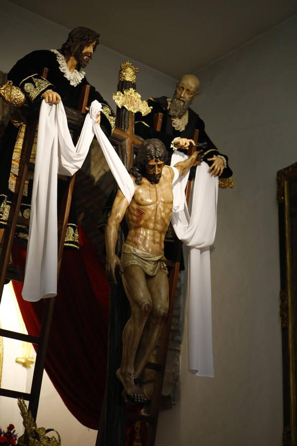 Semana Santa de Córdoba 2021 | Las imágenes del Descendimiento el Viernes Santo