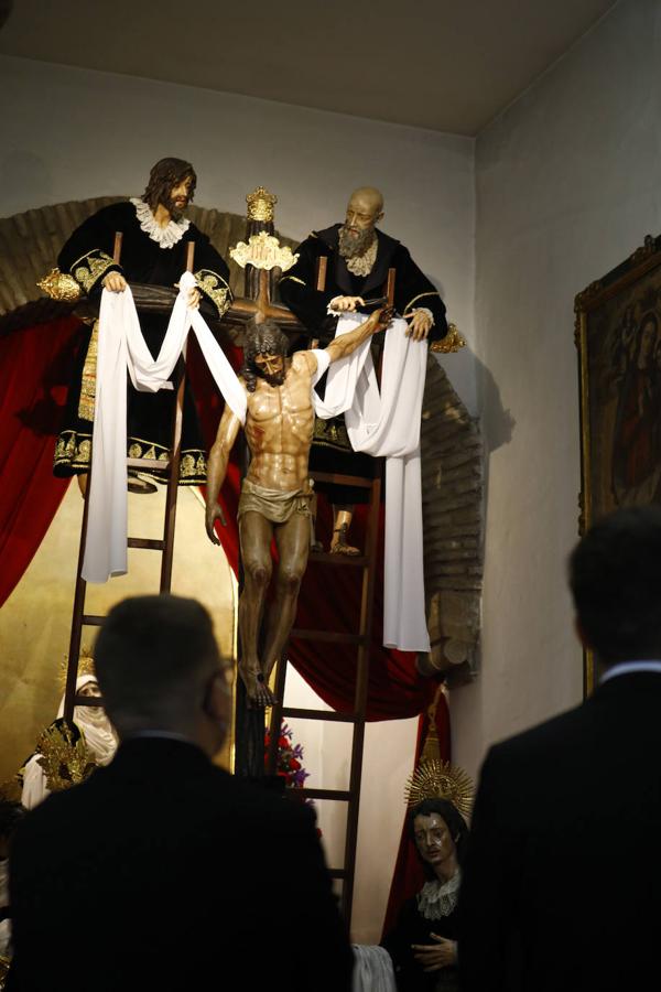 Semana Santa de Córdoba 2021 | Las imágenes del Descendimiento el Viernes Santo