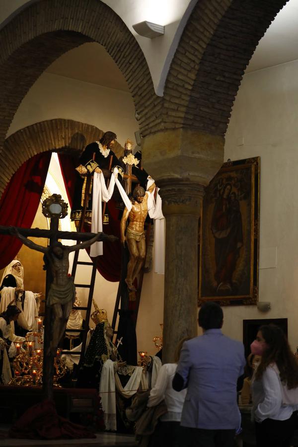 Semana Santa de Córdoba 2021 | Las imágenes del Descendimiento el Viernes Santo