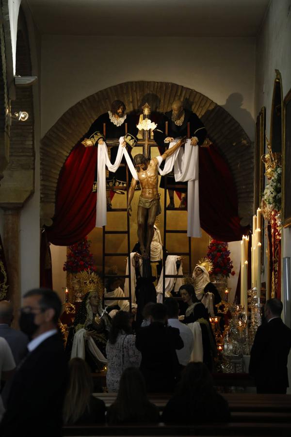 Semana Santa de Córdoba 2021 | Las imágenes del Descendimiento el Viernes Santo