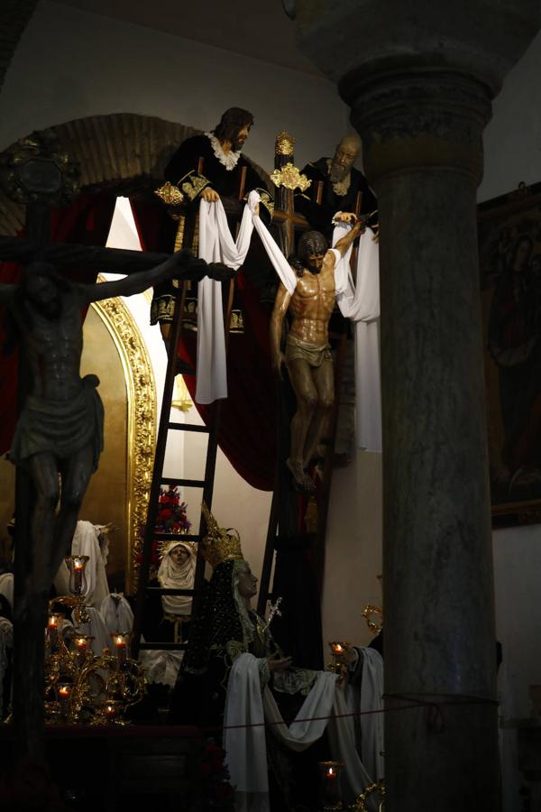 Semana Santa de Córdoba 2021 | Las imágenes del Descendimiento el Viernes Santo