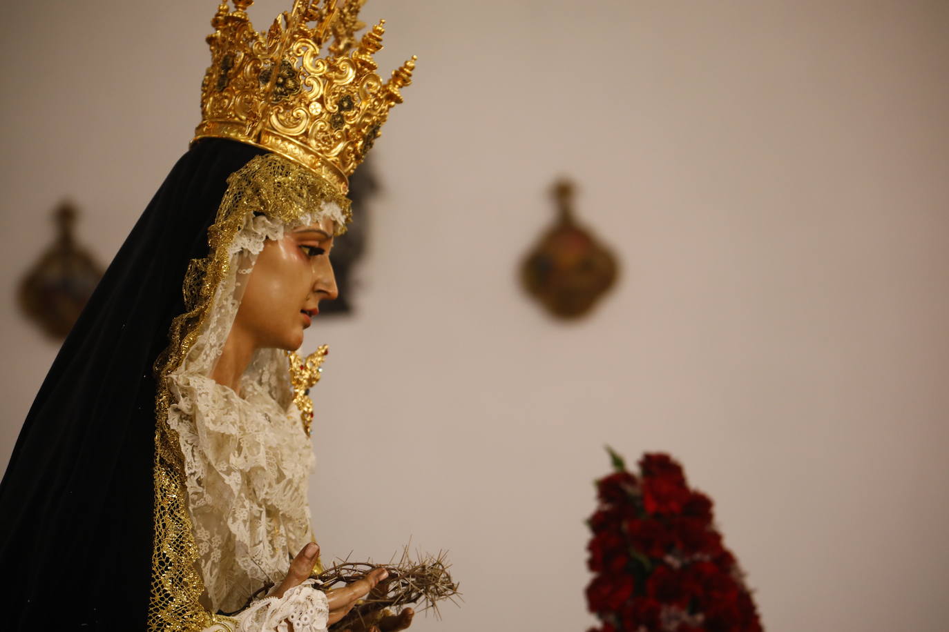 Semana Santa de Córdoba 2021 | Las imágenes de la Soledad en el Viernes Santo