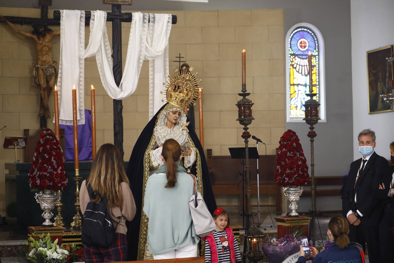 Semana Santa de Córdoba 2021 | Las imágenes de la Soledad en el Viernes Santo