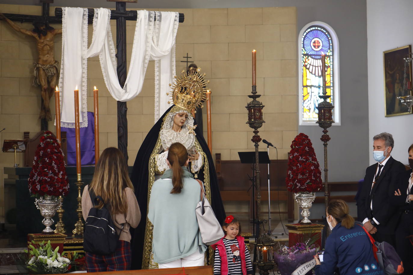 Semana Santa de Córdoba 2021 | Las imágenes de la Soledad en el Viernes Santo