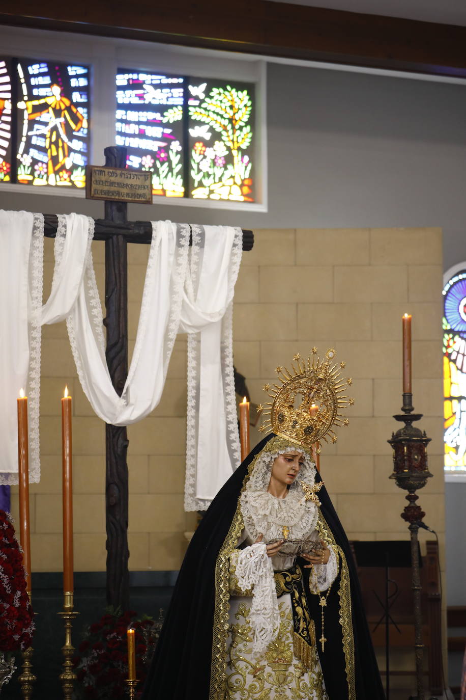 Semana Santa de Córdoba 2021 | Las imágenes de la Soledad en el Viernes Santo