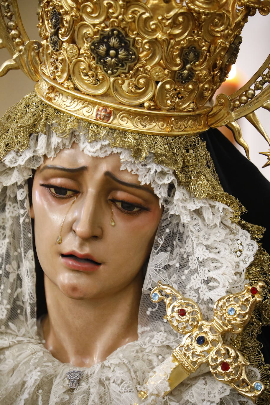 Semana Santa de Córdoba 2021 | Las imágenes de la Soledad en el Viernes Santo