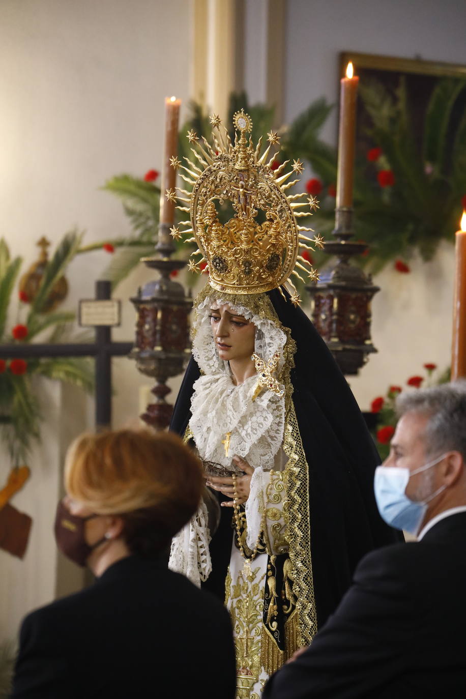 Semana Santa de Córdoba 2021 | Las imágenes de la Soledad en el Viernes Santo