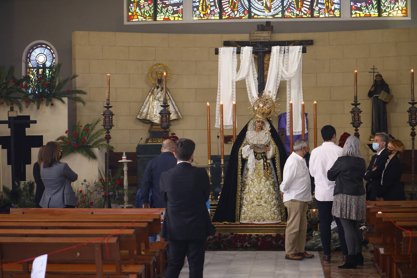 Semana Santa de Córdoba 2021 | Las imágenes de la Soledad en el Viernes Santo