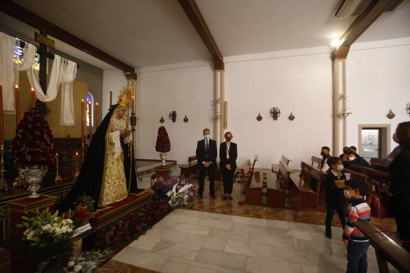 Semana Santa de Córdoba 2021 | Las imágenes de la Soledad en el Viernes Santo