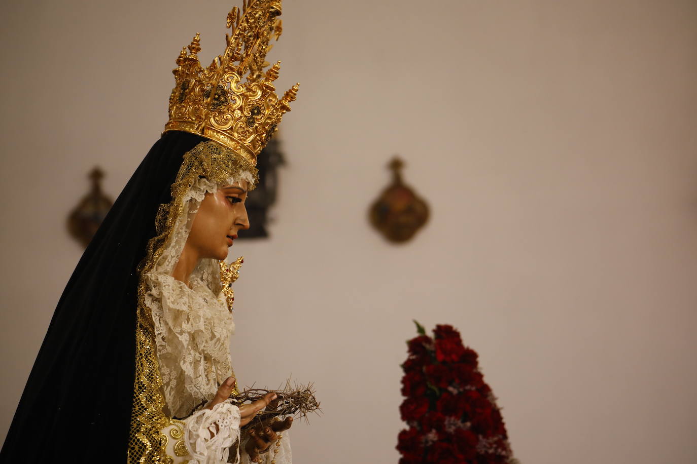 Semana Santa de Córdoba 2021 | Las imágenes de la Soledad en el Viernes Santo