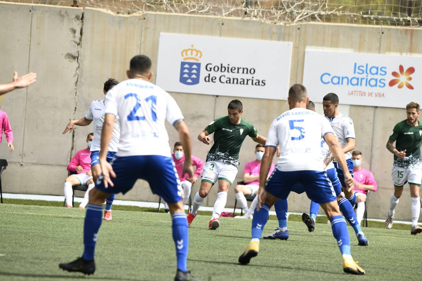 Las mejores imágenes del gol y el penalti en el Tamaraceite - Córdoba CF