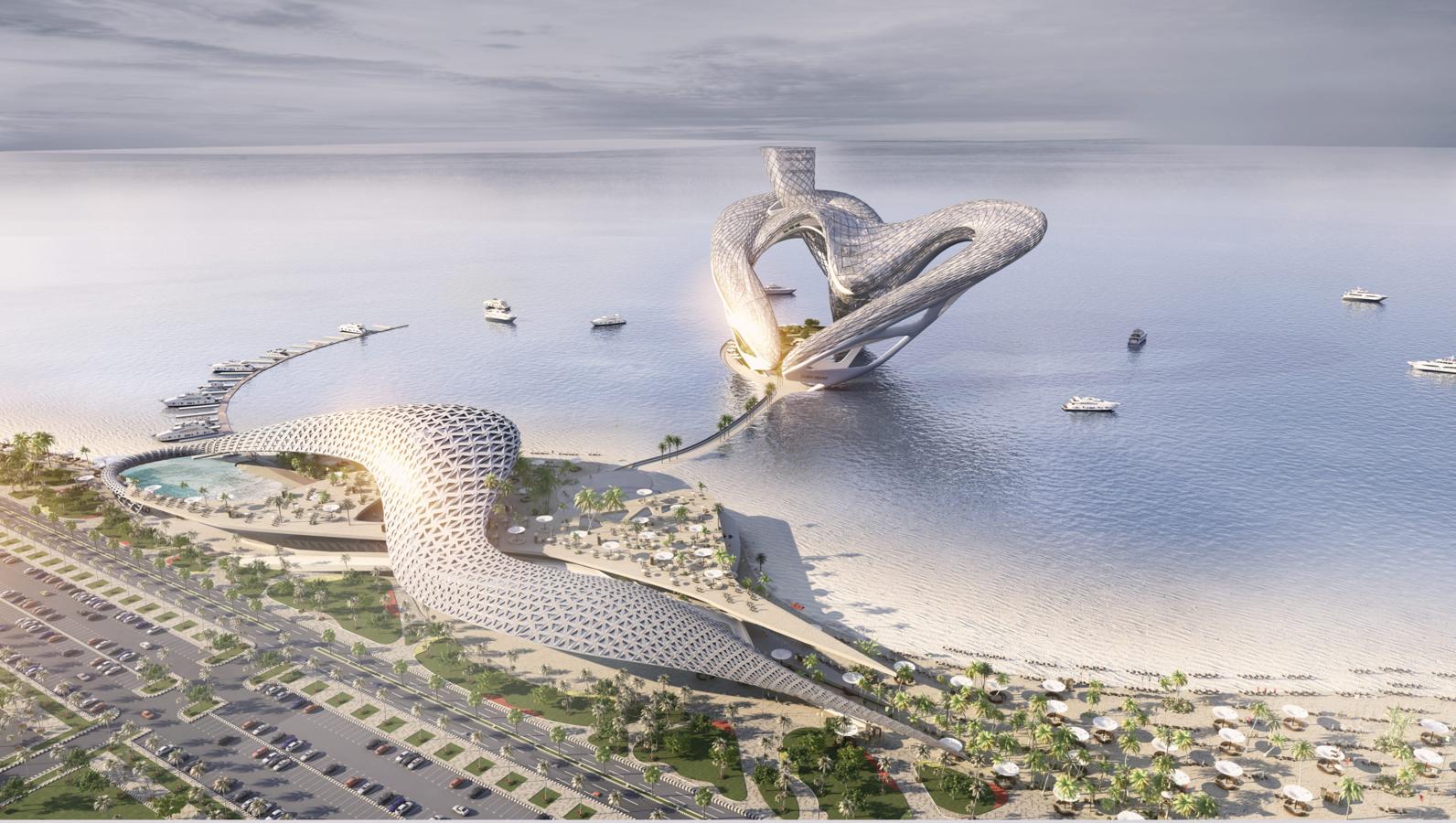 El complejo de lujo con forma de corazón que cambiará el skyline de Dubái